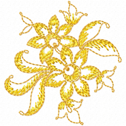 Flowers And Tree Embroidery Design 9 Flowers And Tree Embroidery Design 9